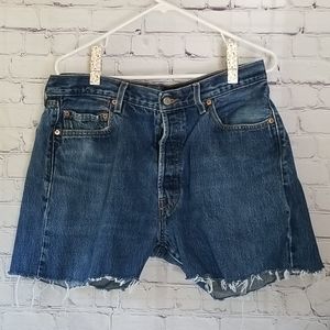 501 Levi's Blue Jean Denim Shorts Vintage …